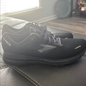 Brooks Black and Gray Athletic Running Shoes
